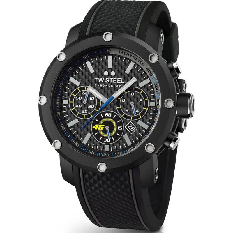 TW Steel Grandeur Tech VR46 Valentino Rossi Chronograph Watch 48mm