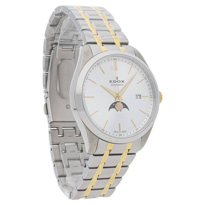 Edox Les Vauberts 80505-357JM-AID Swiss Made Men's Watch 42mm