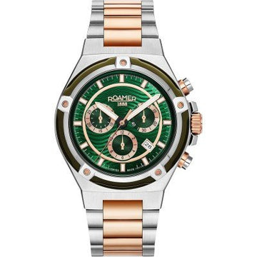 Roamer Tempomaster Chrono Men's Watch 42mm 221837 49 75 20