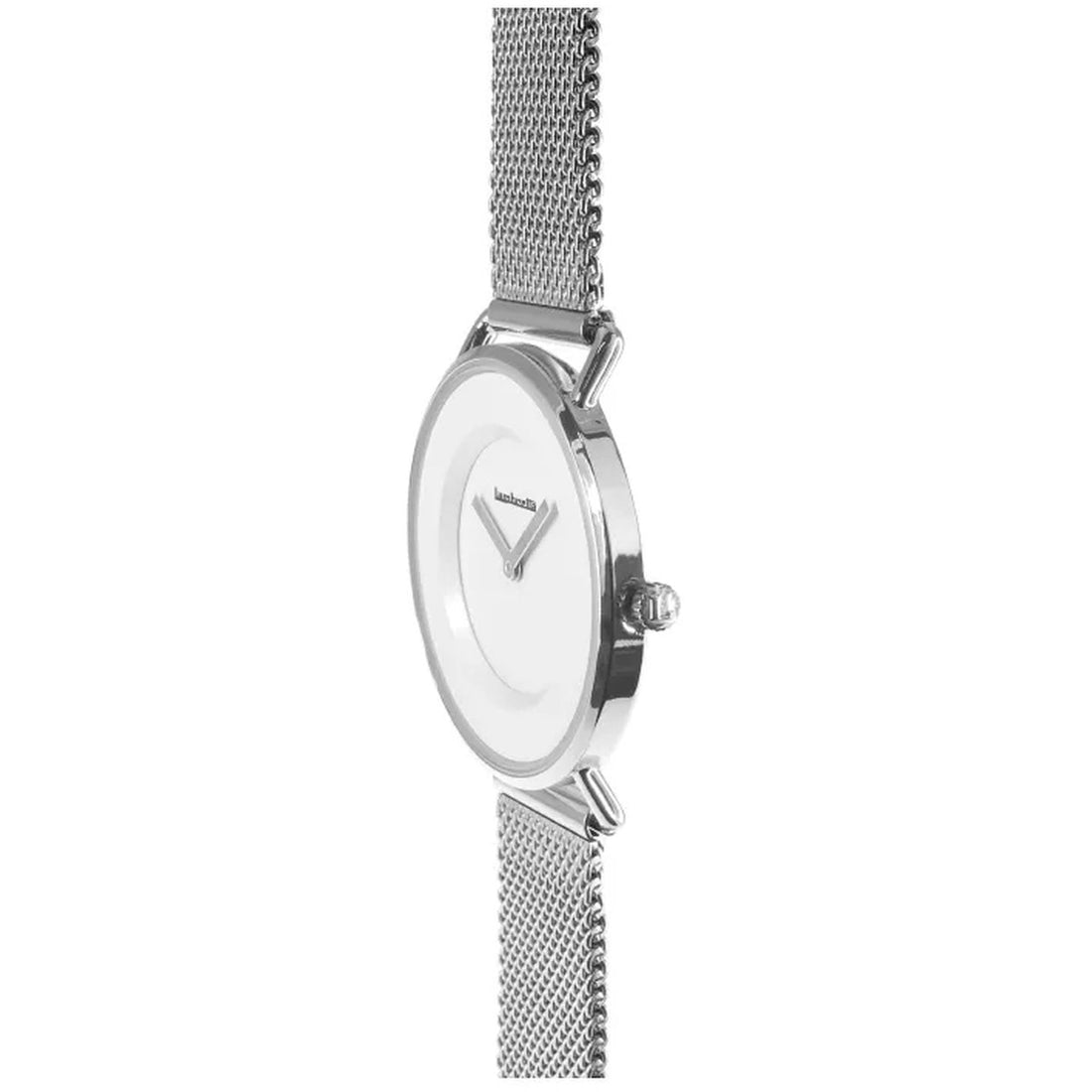 Lambretta Mia 34 Mesh Silver White Silver Ladies' Watch Designer Watch - 34 mm