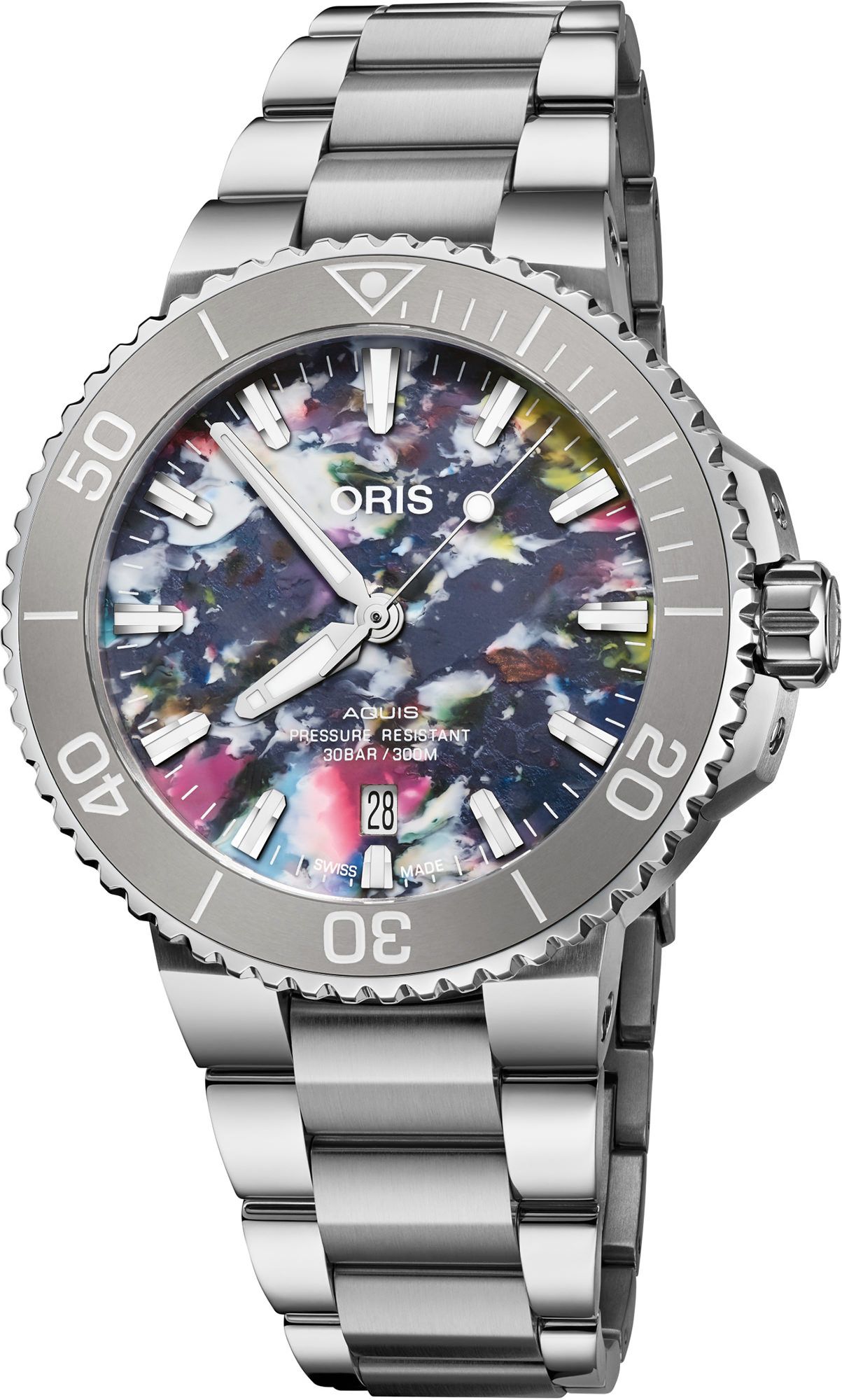 Oris Aquis Date Upcycle Men's Watch mm