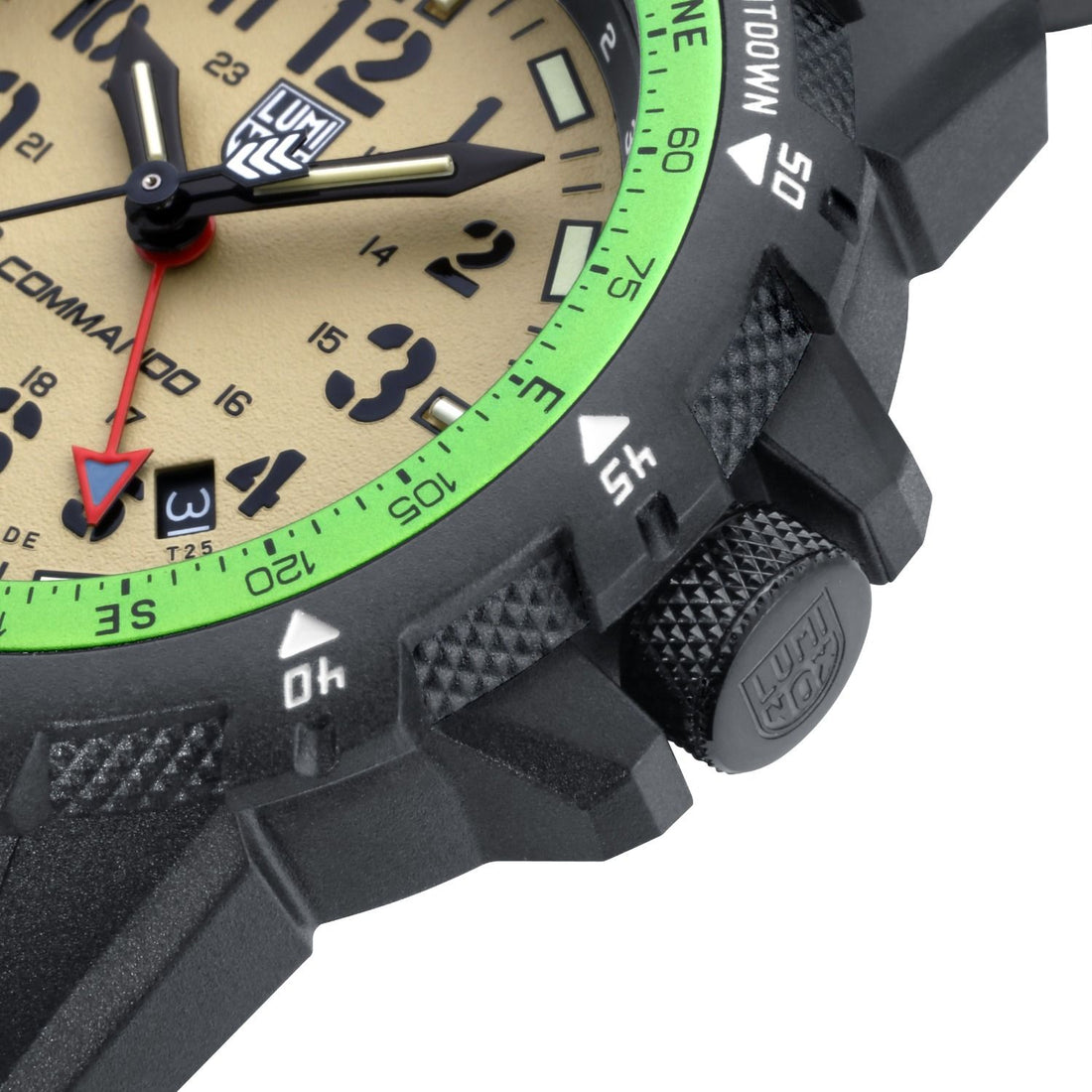 Luminox XL.3321 Commando Raider Dual Time Men's Watch 46mm