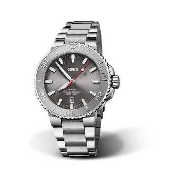 Oris Aquis Date Relief Men's Watch, steel, 43.5 mm
