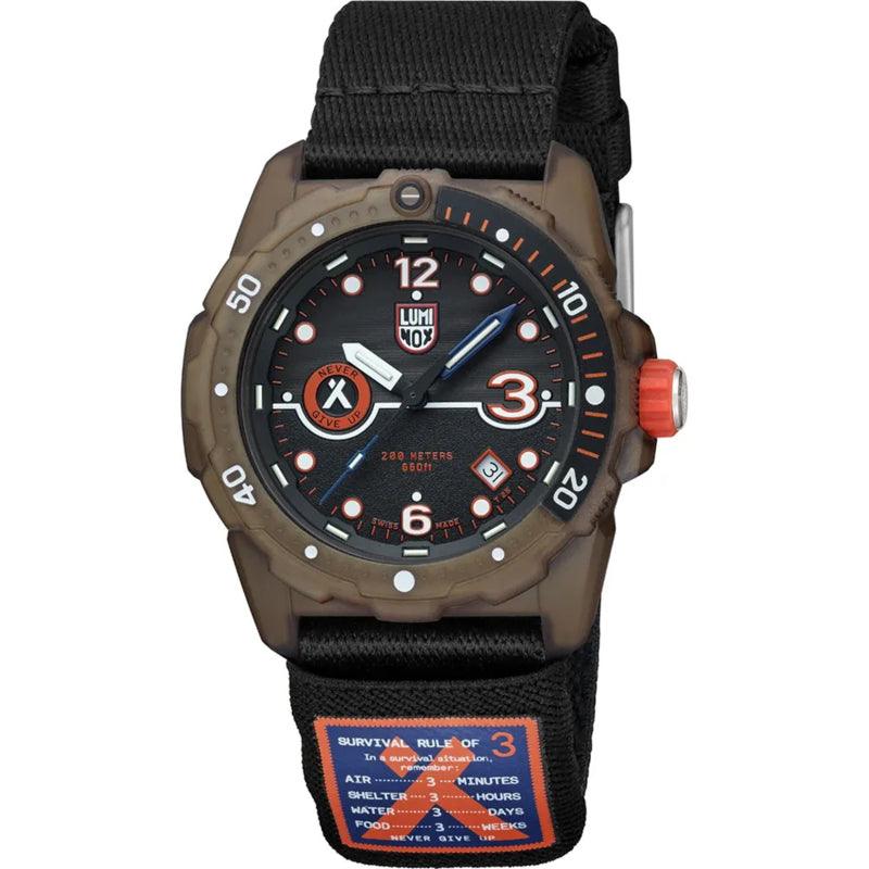 Luminox Bear Grylls Survival Rule of 3 ECO #TIDE Horloge XB.3721.ECO 45mm - horlogeoutlet.nl