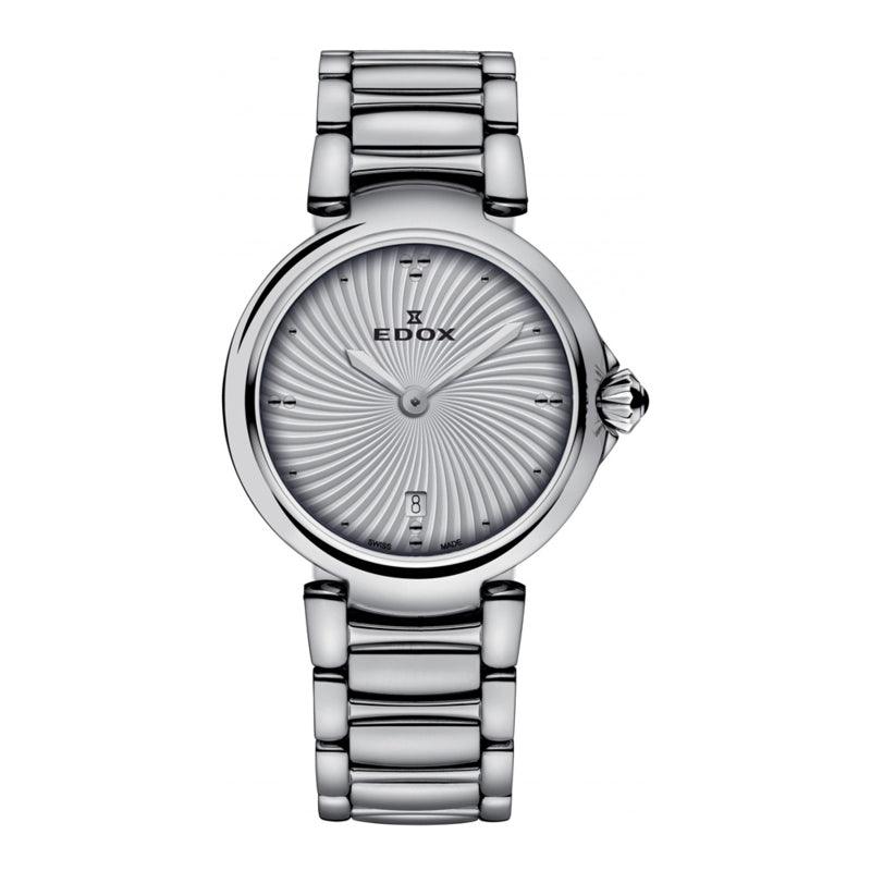 Edox LaPassion Silver Dameshorloge 29 mm - horlogeoutlet.nl