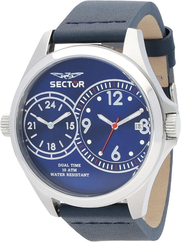 Sector Dual Time Horloge 48mm - horlogeoutlet.nl