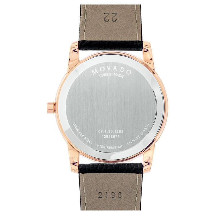 Movado Museum Classic Rosegoud Herenhorloge 40mm - horlogeoutlet.nl