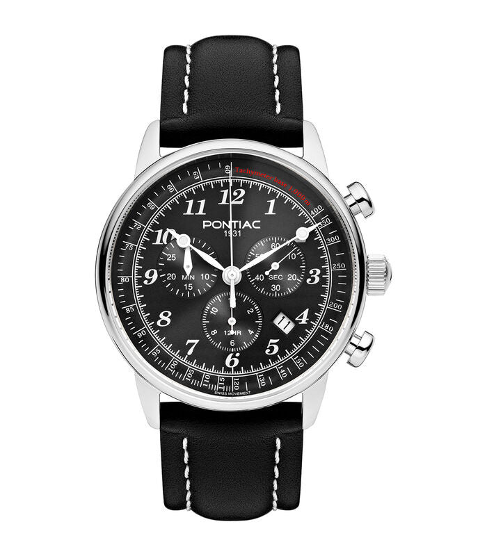 Pontiac Swiss Made Chronograph Men's Watch 42mm