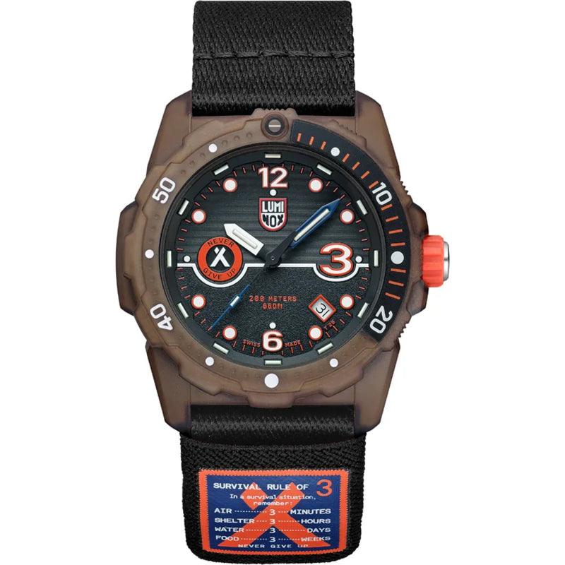 Luminox Bear Grylls Survival Rule of 3 ECO #TIDE Horloge XB.3721.ECO 45mm - horlogeoutlet.nl