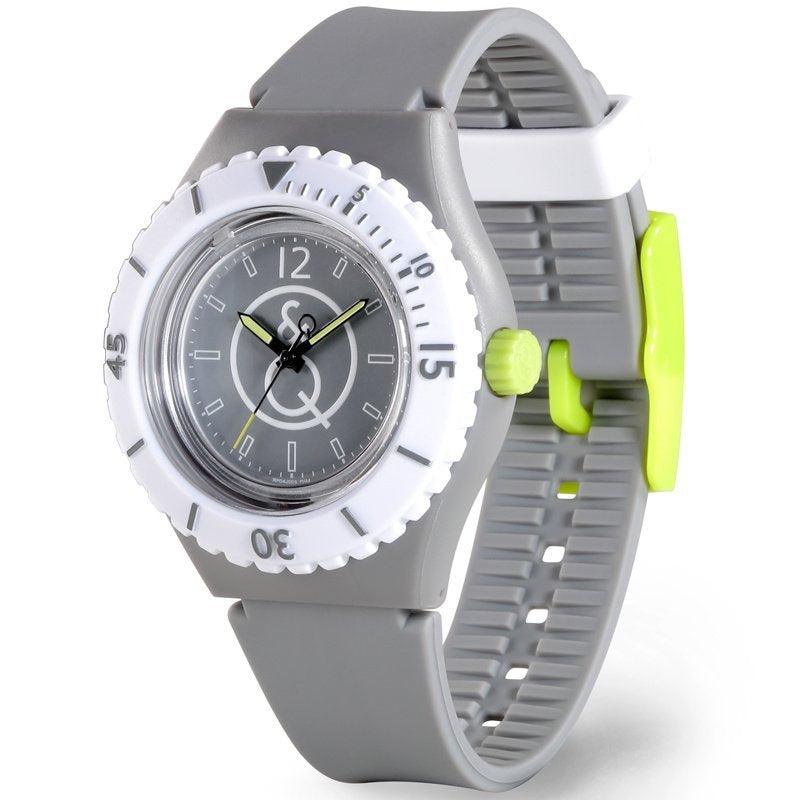 Q&Q Smile Solar 20BAR Series 001 Duurzaam Duikhorloge 42mm - horlogeoutlet.nl