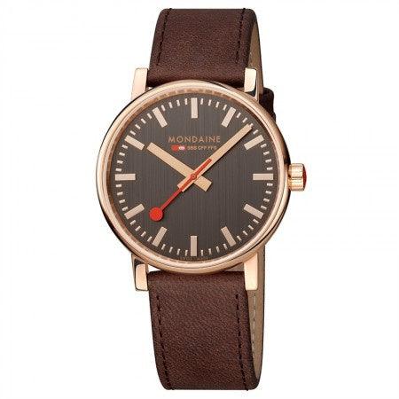 Mondaine Evo2 Unisex horloge 40 mm - horlogeoutlet.nl