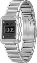 Hugo Boss Orange Thrive HU1530356 herenhorloge met digitaal display en roestvrijstalen band, stijlvol accessoire voor moderne mannen.