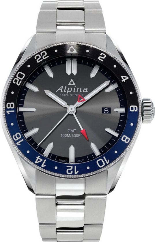 Alpina Alpiner Men's watch GMT AL-247GB4E6B 42mm