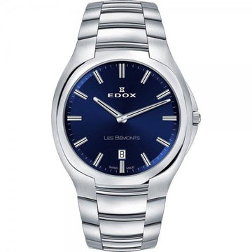 EDOX LES BÉMONTS 56003 3 BUIN Swiss Made Men's Watch 40mm