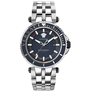 Versace V-Race Men's Watch 20ATM Sapphire 46mm VEAK00418