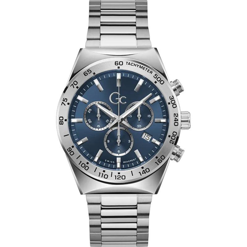 Gc: Guess Collection Clubhouse Herenhorloge Z17002G7MF 41 mm - horlogeoutlet.nl