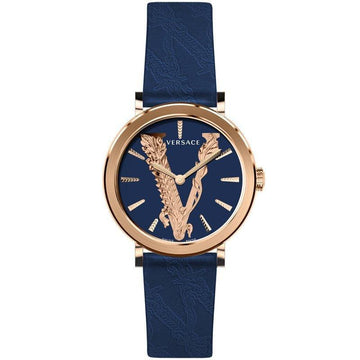 Versace Virtus Dameshorloge Saffier 36mm VERI00420 - horlogeoutlet.nl