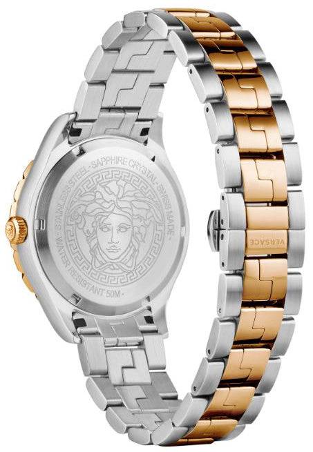Versace Hellenium GMT Automatic Swiss Made Men's Watch Sapphire 42mm V1106 0016