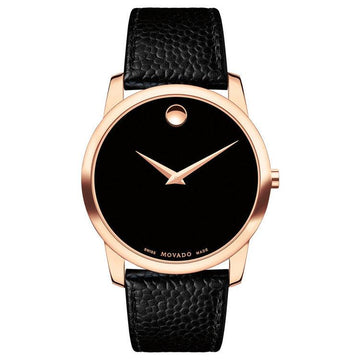 Movado Museum Classic Rosegoud Herenhorloge 40mm - horlogeoutlet.nl