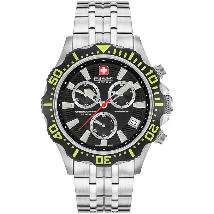 Swiss Military Hanowa Patrol Heren Horloge 44 mm - horlogeoutlet.nl