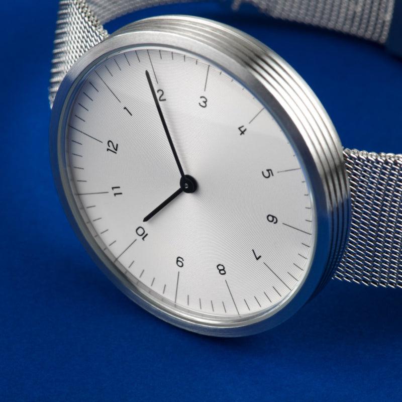 Auteur Watches Circles Classic - Swiss Made Designhorloge Milanese Staal 38mm - horlogeoutlet.nl