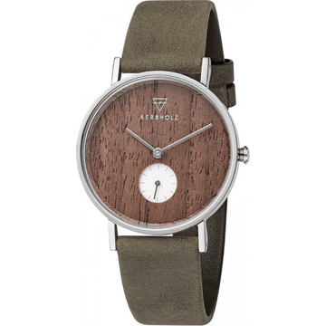 Kerbholz FRIDA Walnut Olive Ladies' Watch 35 mm