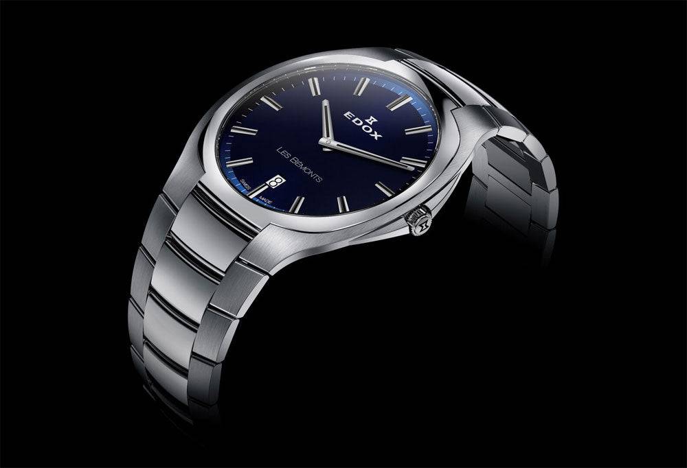 EDOX LES BÉMONTS 56003 3 BUIN Swiss Made Men's Watch 40mm