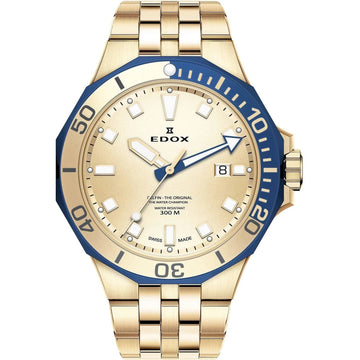 Edox Delfin 53015 357JBUM DI Men's Diving Watch 43mm