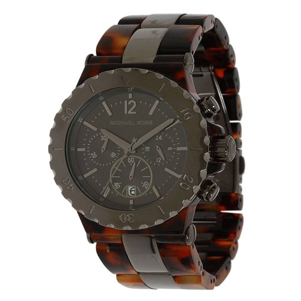 Michael Kors Herenhorloge Bruin Resin, 41-45mm