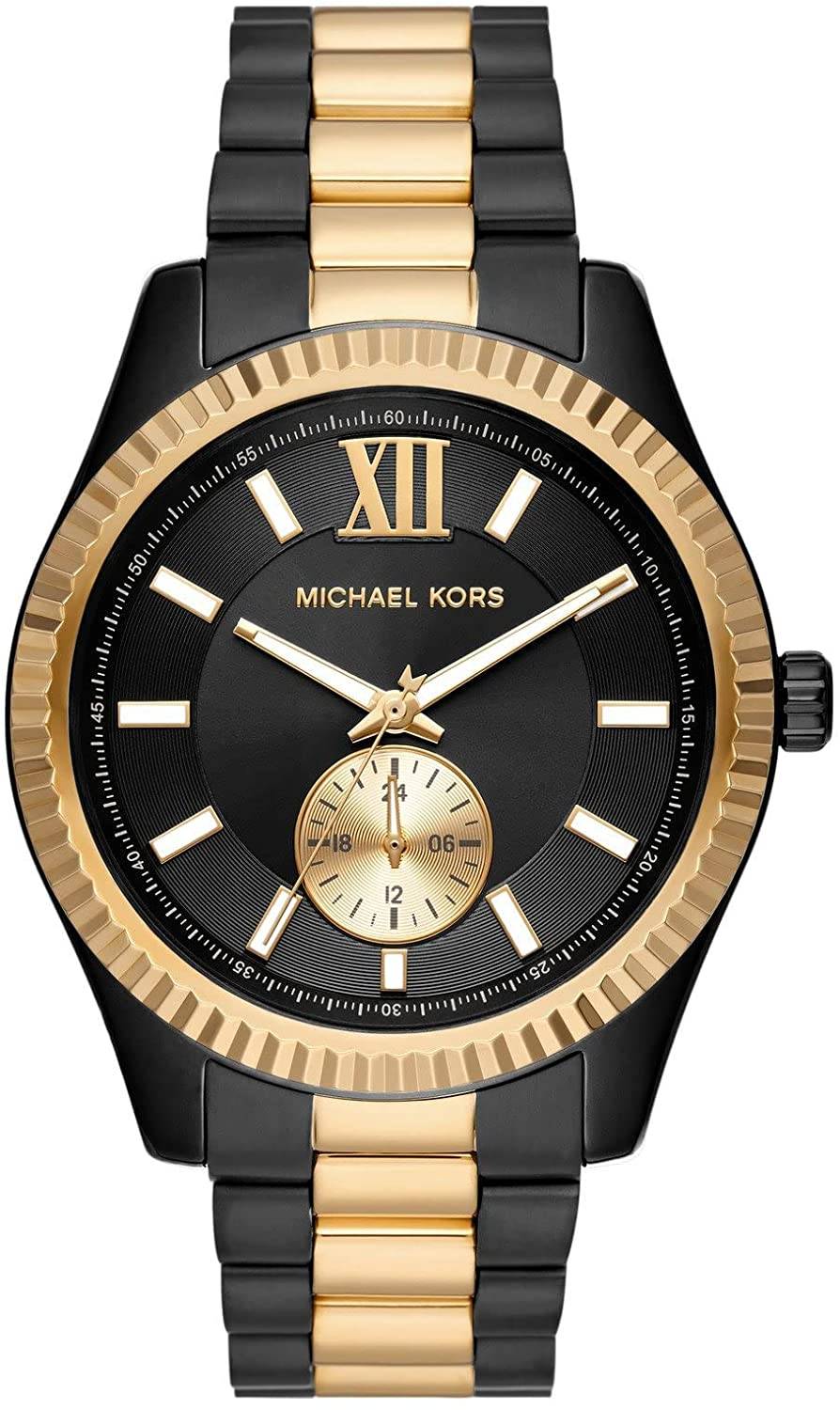 Michael Kors MK8948 Herenhorloge - Zwart RVS Stalen Design - 41-45mm