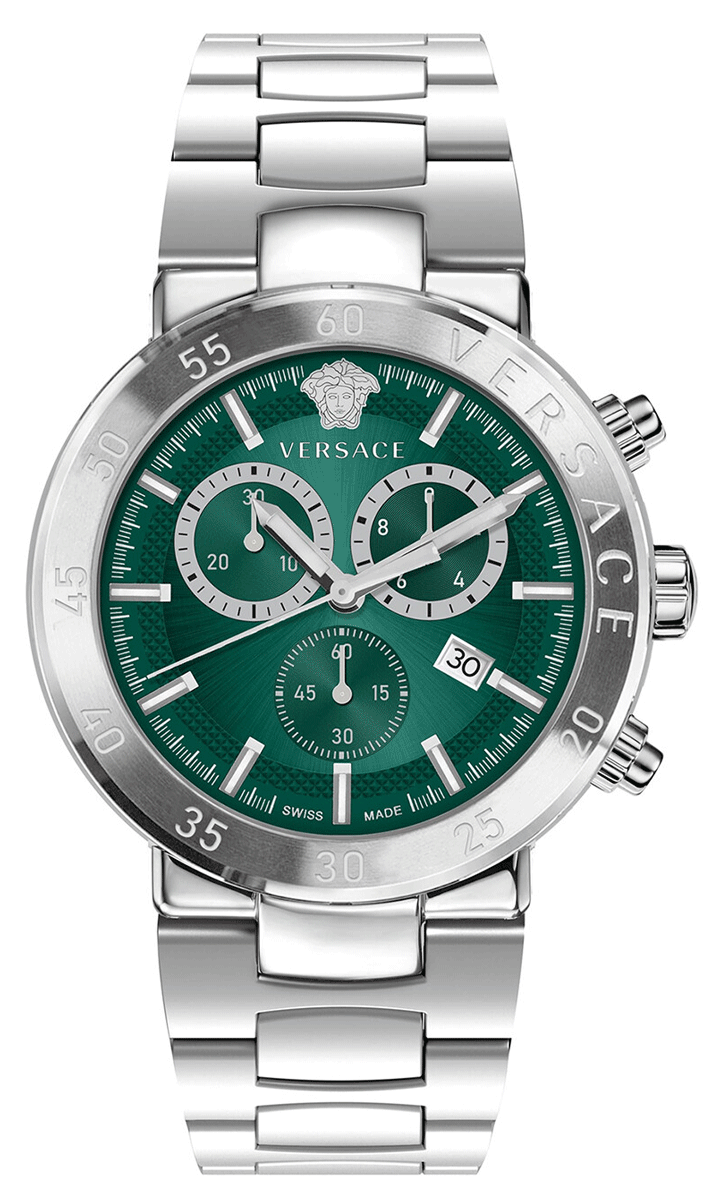 Versace Urban Mystique Swiss Made Chronograph Men's Watch VEPY01021 43mm