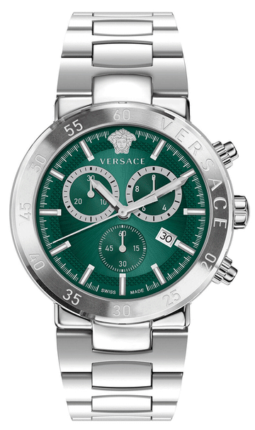 Versace Urban Mystique Swiss Made Chronograph Men's Watch VEPY01021 43mm