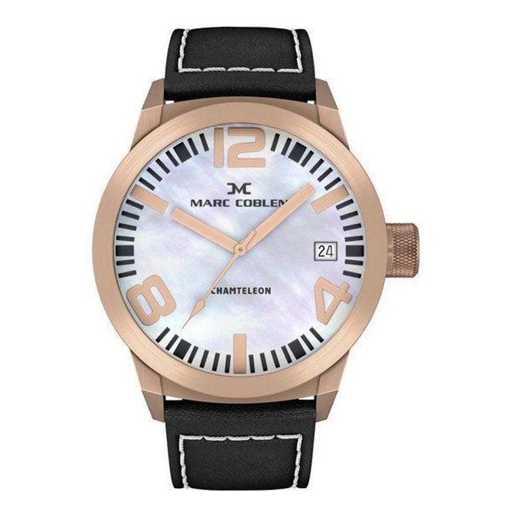 Marc Coblen MC45R5 Parelmoer Horloge 45mm - horlogeoutlet.nl