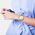 Auteur Watches Moonlight Dusk - Extra Plat Designhorloge Milanese Rose Staal 39mm - horlogeoutlet.nl