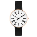 Arne Jacobsen Roman Dameshorloge Medium Rose Goud 53311-1601RP - 34mm - horlogeoutlet.nl