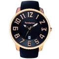 Tendence Gulliver Slim Horloge Rose Black 10ATM XL - horlogeoutlet.nl