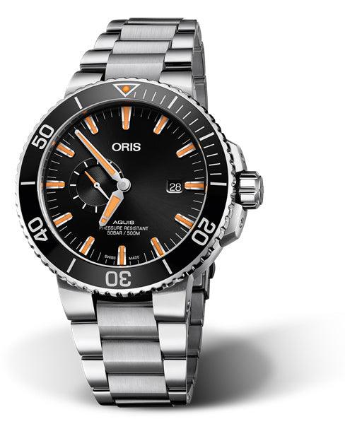 Oris Aquis Small Second Date Duikhorloge 45mm 50ATM - horlogeoutlet.nl