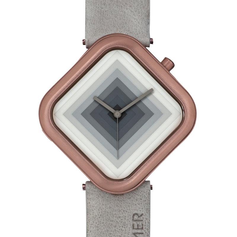 Rolf Cremer BIG CORNER 506857 Designhorloge 45 mm - horlogeoutlet.nl