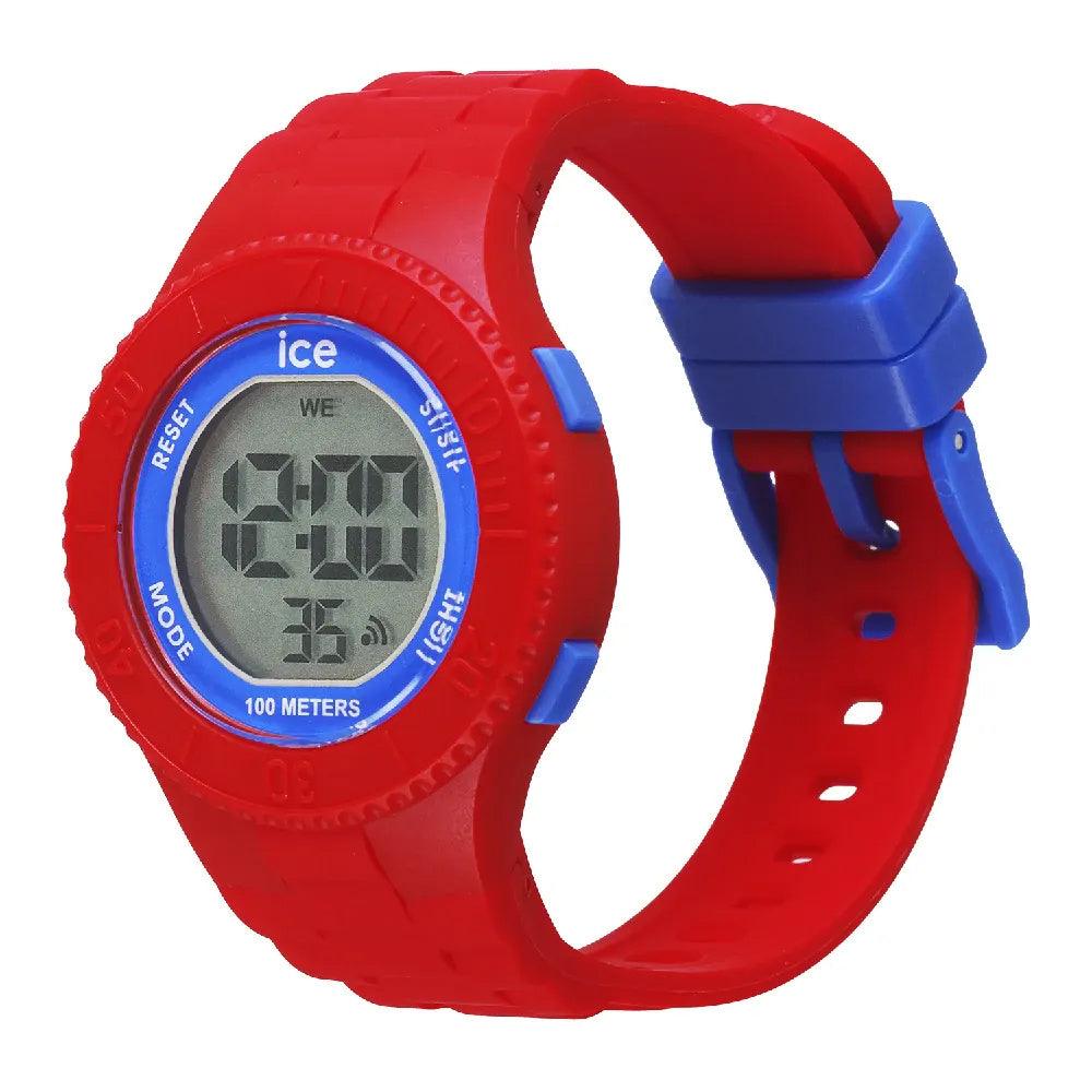 Ice Watch Ice Digit Digitaal Kinderhorloge Red Blue 35mm - horlogeoutlet.nl