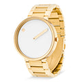 Picto 40mm Designhorloge - Goud Staal - horlogeoutlet.nl