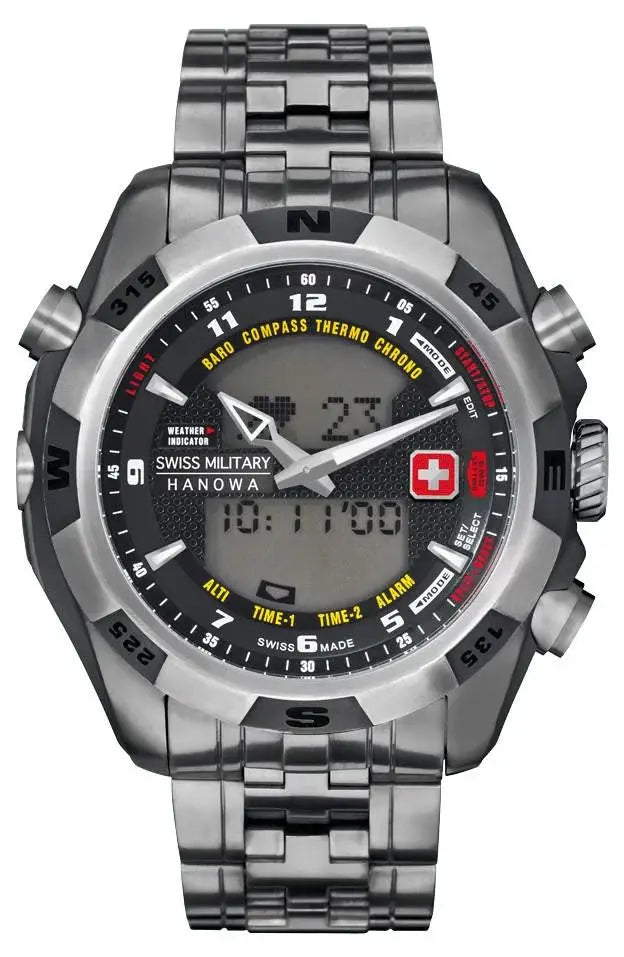 Swiss Military Hanowa HIGHLANDER Titanium Swiss Made Men's Watch 06-5175.15.007 45mm DEMO