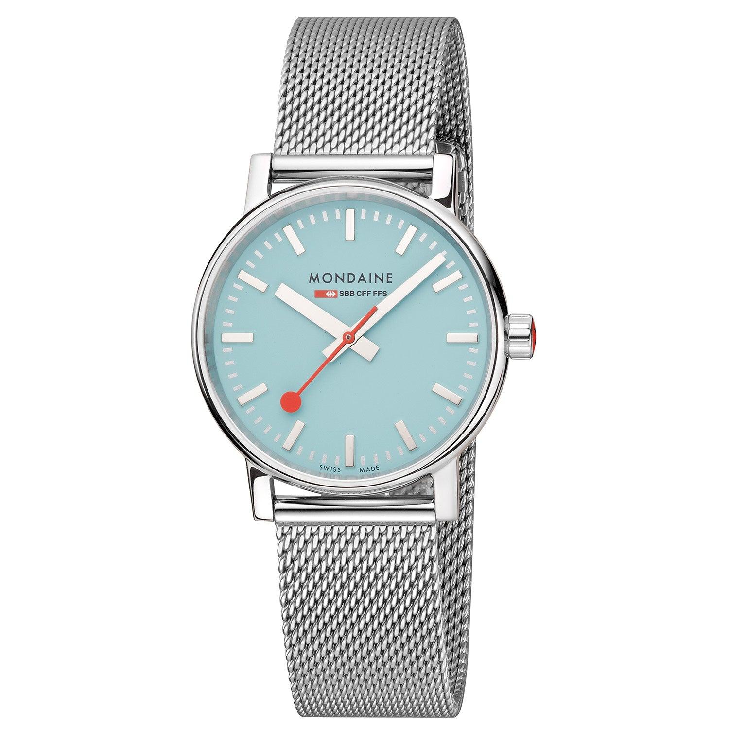 Mondaine Classic Spoorweg Horloge EVO 2 35mm MSE.35140.SM - horlogeoutlet.nl