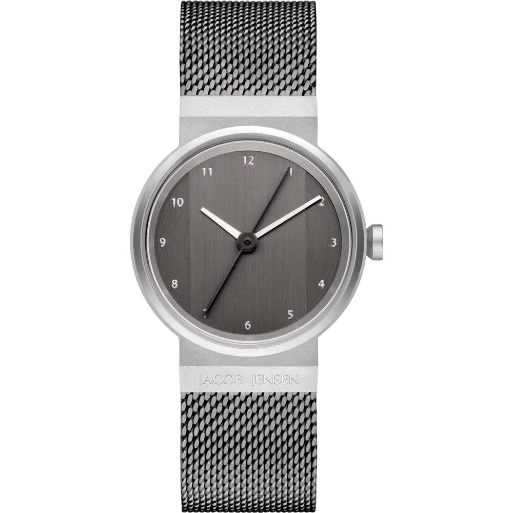Jacob Jensen Ladies Watch 283 - Minimalist Stainless Steel Case & Leather Strap, Quartz Movement, 3ATM Water Resistant - View #6