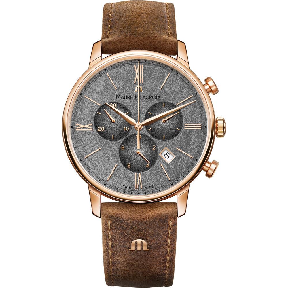 Maurice Lacroix Elirios EL1098-PVP01-210-1 Eliros Chrono Herenhorloge 40mm - horlogeoutlet.nl