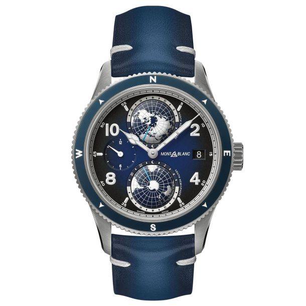 Montblanc 1858 Geosphere Automatic ref: 125565 Titanium Men's Watch 42mm