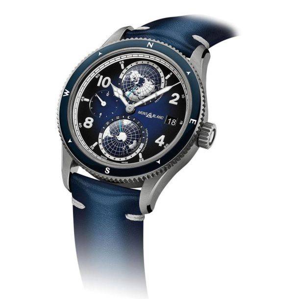 Montblanc 1858 Geosphere Automatic ref: 125565 Titanium Men's Watch 42mm
