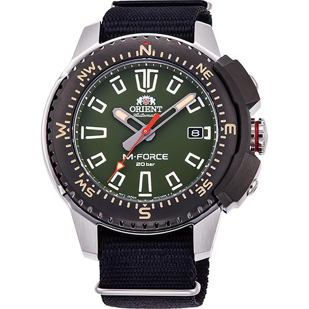 Orient Orient M-Force Diving Sports Automatic 200M 45 mm RE-AC0N03E-10B - horlogeoutlet.nl