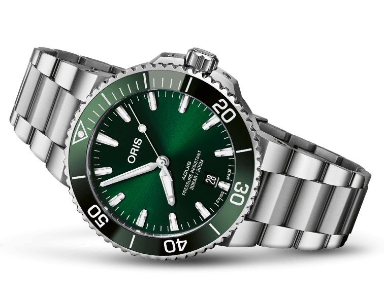 Oris Aquis Automatic Green Men's Watch 41.5 mm