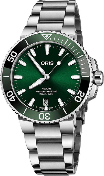 Oris Aquis Automatic Green Men's Watch 41.5 mm